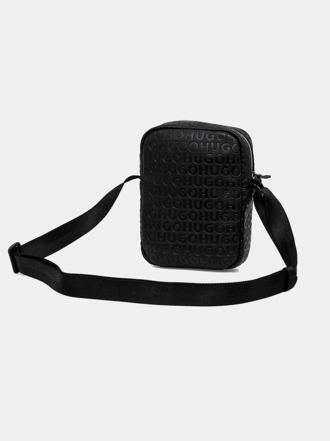 Sacoche bandoulière ethon 2.0 relief noir homme - Hugo