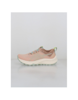 Chaussures de trail trabuco terra 3 rose femme - Asics