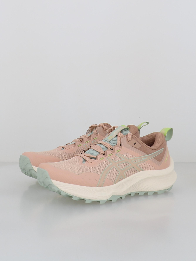 Chaussures de trail trabuco terra 3 rose femme - Asics