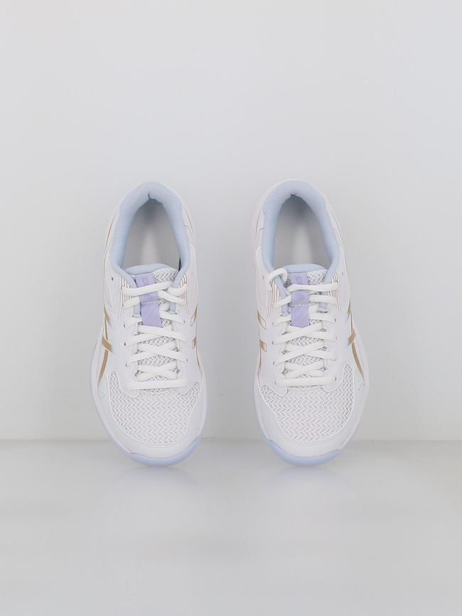 Chaussures de volleyball gel rocket blanc femme - Asics