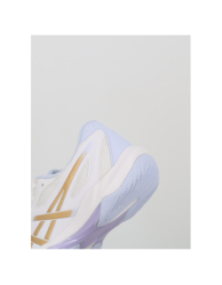 Chaussures de volleyball gel rocket blanc femme - Asics