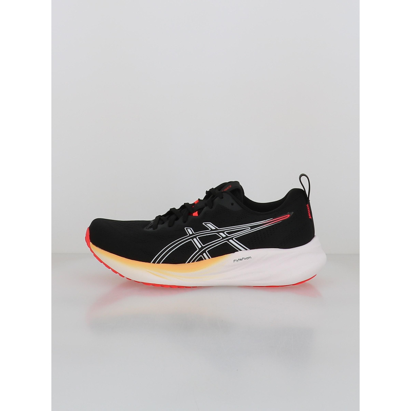 Chaussures de running gel pulse 16 noir et rouge homme - Asics
