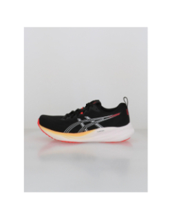 Chaussures de running gel pulse 16 noir et rouge homme - Asics