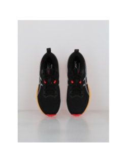 Chaussures de running gel pulse 16 noir et rouge homme - Asics