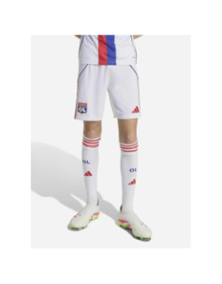 Short de football olympique lyonnais domicile 25/26 blanc enfant - Adidas