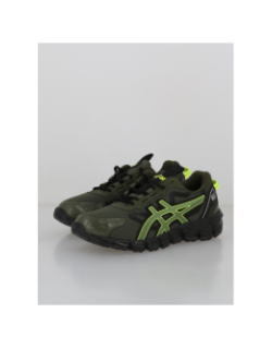 Baskets gel quantum 90 3 gs kaki enfant - Asics