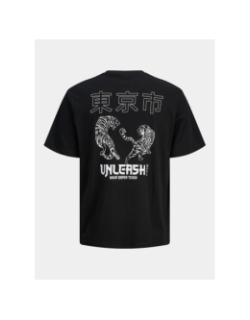 T-shirt miko noir garçon - Jack & Jones