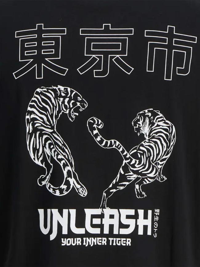 T-shirt miko noir garçon - Jack & Jones