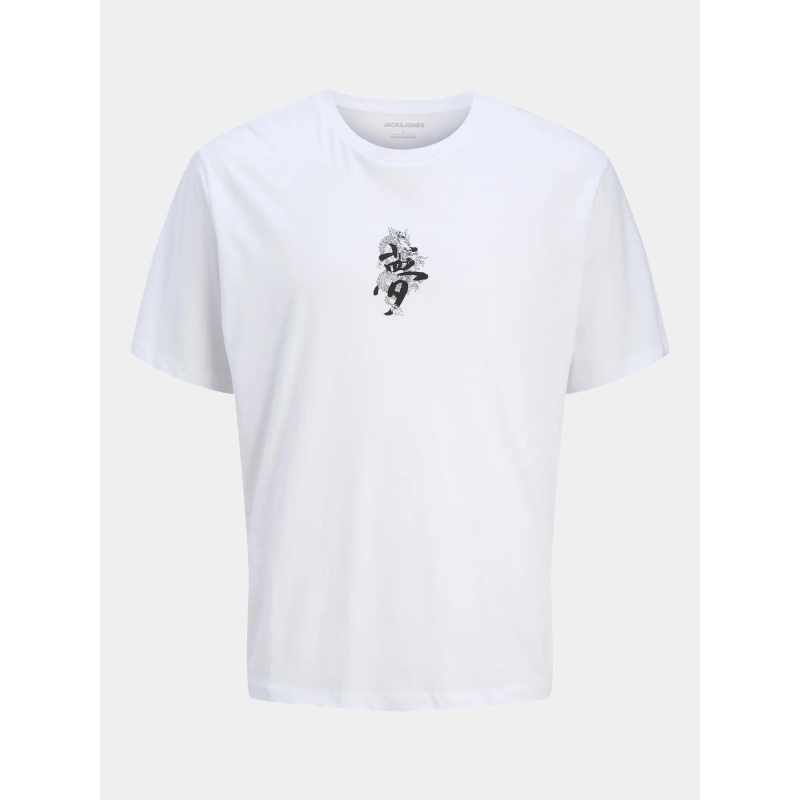 T-shirt à manches courtes jjmiko blanc garçon - Jack & Jones
