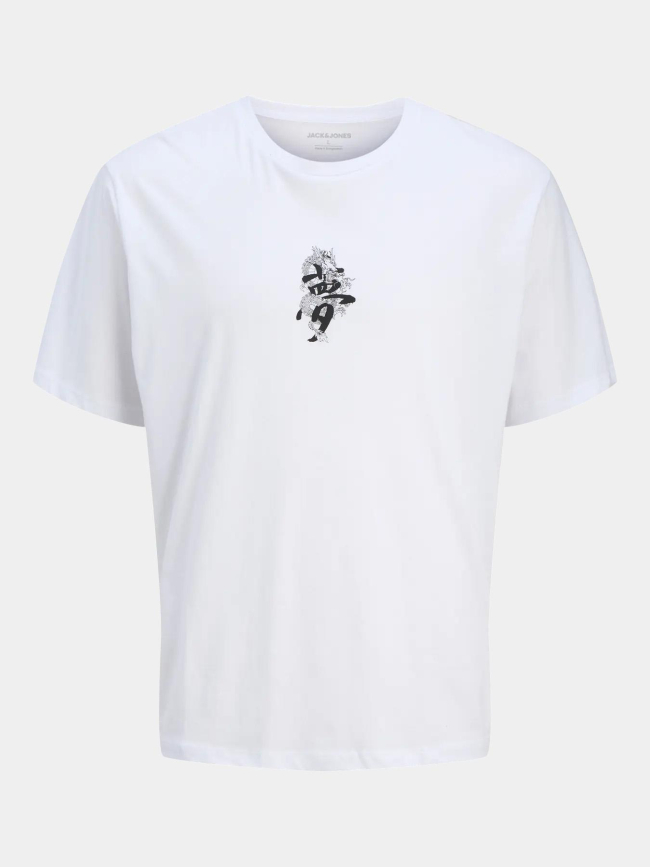 T-shirt à manches courtes jjmiko blanc garçon - Jack & Jones