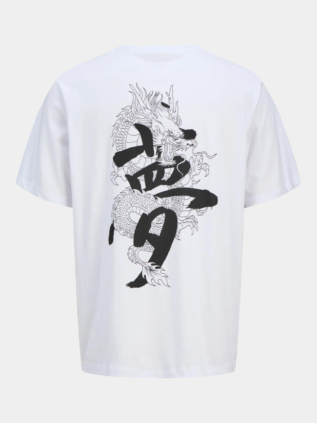 T-shirt à manches courtes jjmiko blanc garçon - Jack & Jones