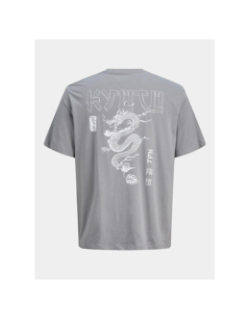 T-shirt à manches courtes jjmiko gris garçon - Jack & Jones