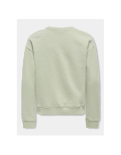 Sweat à col rond brillant kogruna san diego kaki fille - Only