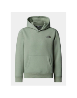 Sweat à capuche box regular nse vert enfant - The North Face