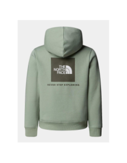 Sweat à capuche box regular nse vert enfant - The North Face