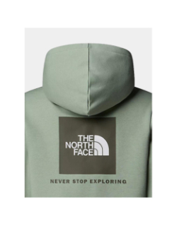 Sweat à capuche box regular nse vert enfant - The North Face
