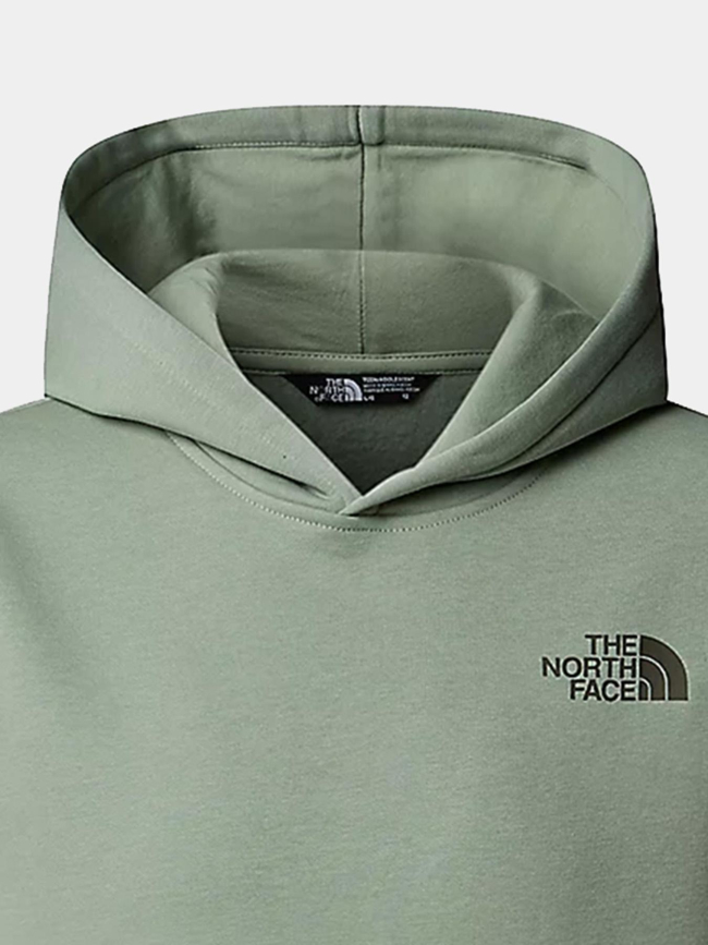 Sweat à capuche box regular nse vert enfant - The North Face