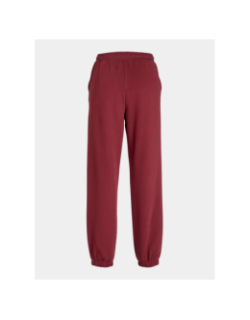 Jogging abbie relax cabernet bordeaux femme - Jjxx