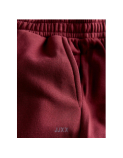 Jogging abbie relax cabernet bordeaux femme - Jjxx