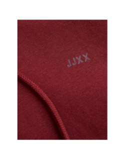 Sweat à capuche abbie relax cabernet bordeaux femme - Jjxx