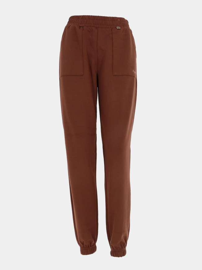 Jogging relax fit solene marron femme - Happy & So