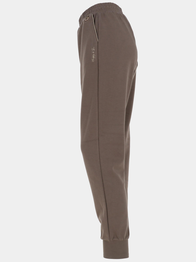 Jogging regular fit anna sauge vert femme - Happy & So