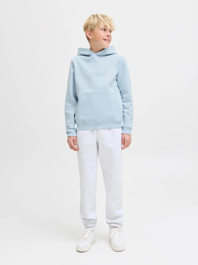 Sweat à capuche jornorrebro bleu garçon - Jack & Jones