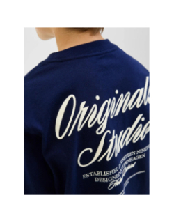 T-shirt à manches courtes jornorrebro bleu marine garçon - Jack & Jones