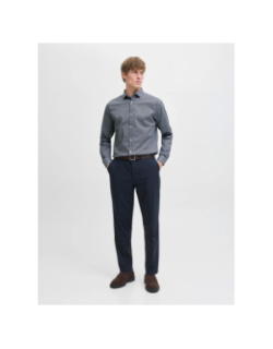 Chemise stretch à motifs imprimés bleu homme - Jack & Jones