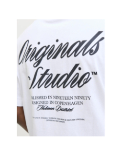 T-shirt à manches courtes jornorrebro blanc homme - Jack & Jones