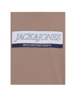 T-shirt jorinwood beige homme - Jack & Jones