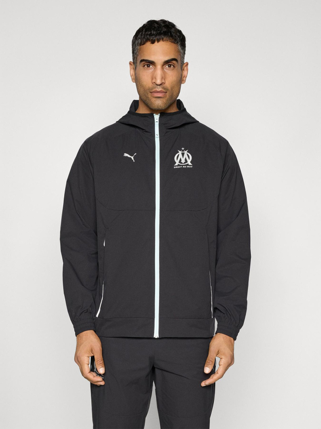 Veste à capuche zippé om pumatech noir homme - Puma