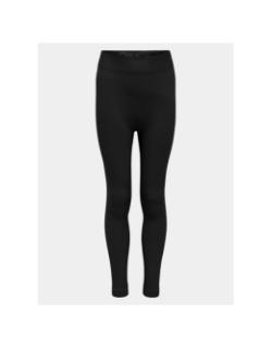 Legging côtelé taille haute jaia noir fille - Only Play