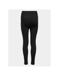 Legging côtelé taille haute jaia noir fille - Only Play