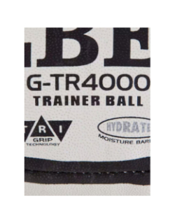 Ballon de rugby d'entrainement g-tr4000 t5 noir et blanc - Gilbert