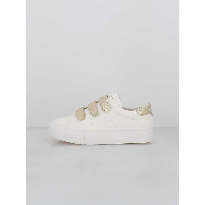 Baskets à scratch donna blanc doré femme - Only