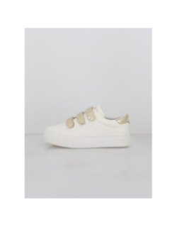 Baskets à scratch donna blanc doré femme - Only