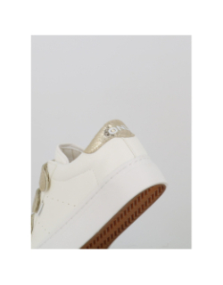 Baskets à scratch donna blanc doré femme - Only