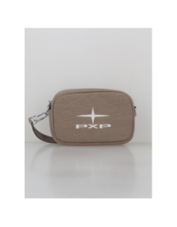 Petit sac bandoulière essentials polaris marron femme - Project X Paris