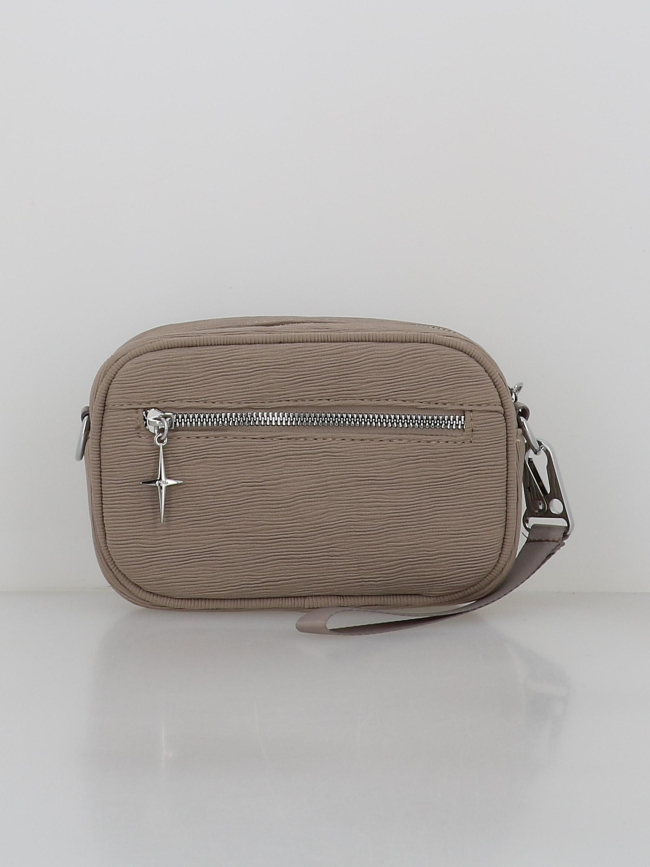 Petit sac bandoulière essentials polaris marron femme - Project X Paris