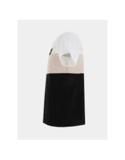 T-shirt à manches courtes badge relief noir homme - Chabrand