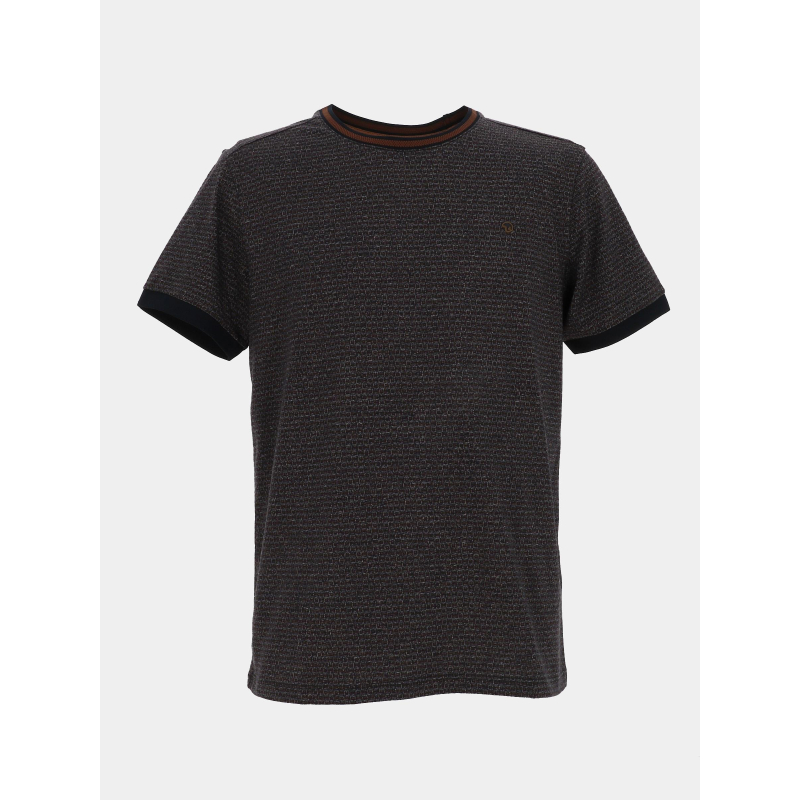 T-shirt à manches courtes talery marron homme - Benson & Cherry