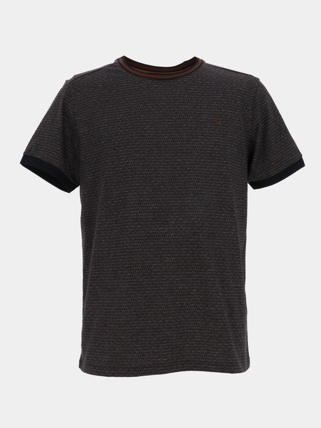 T-shirt à manches courtes talery marron homme - Benson & Cherry
