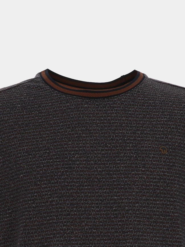 T-shirt à manches courtes talery marron homme - Benson & Cherry