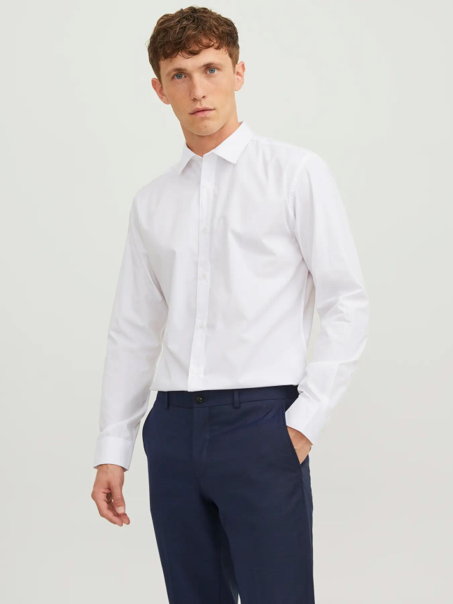 Chemise à manches longues jjjoe blanc homme - Jack & Jones