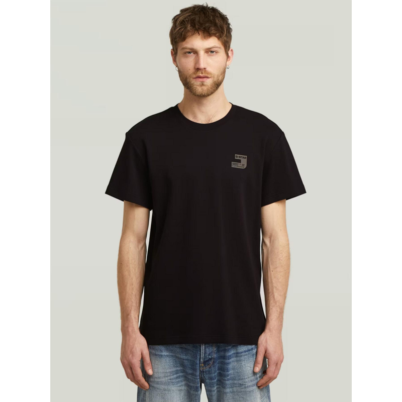 T-shirt à manches courtes chest logo noir homme - G Star
