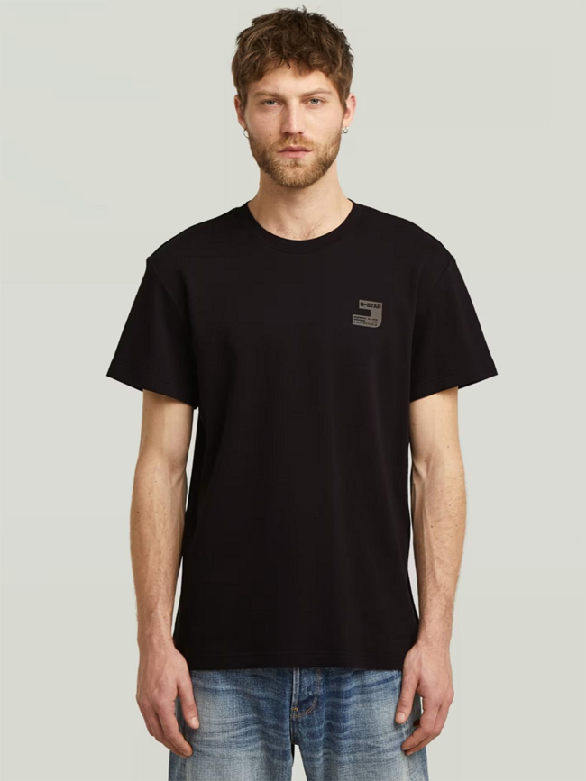 T-shirt à manches courtes chest logo noir homme - G Star