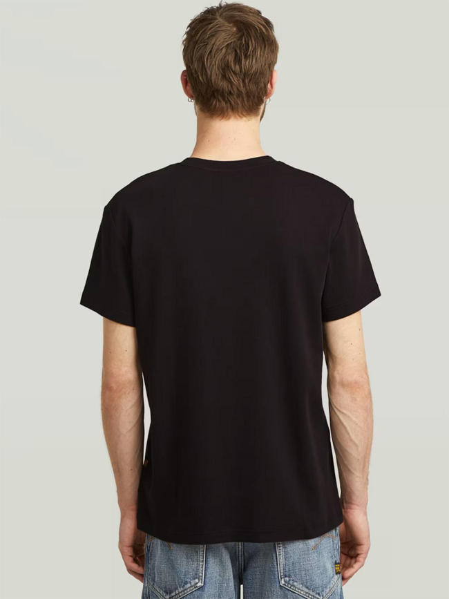 T-shirt à manches courtes chest logo noir homme - G Star
