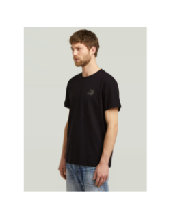 T-shirt à manches courtes chest logo noir homme - G Star