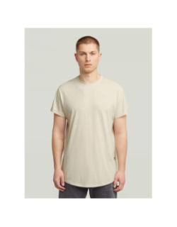 T-shirt à manches courtes lash beige homme - G Star